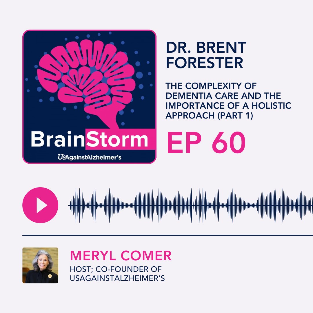 If you are facing the challenges that come with caring for a parent or loved one with dementia, you are not alone. In the latest BrainStorm episode, host Meryl Comer discusses the complexity of dementia care with Dr. Brent Forester. Listen now: bit.ly/4cLj7av