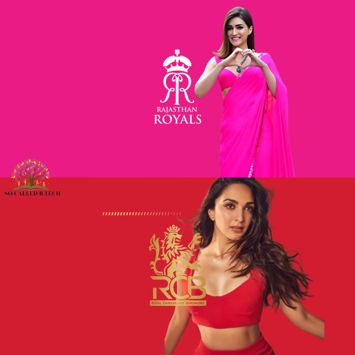 Good evening everyone.
Happy Saturday..

Clash between 2 Royals RR vs RCB. 
Best of luck to both the teams.
Comment below which team u are supporting..
#RRvRCB 
#KritiSanon 
#KiaraAdvani