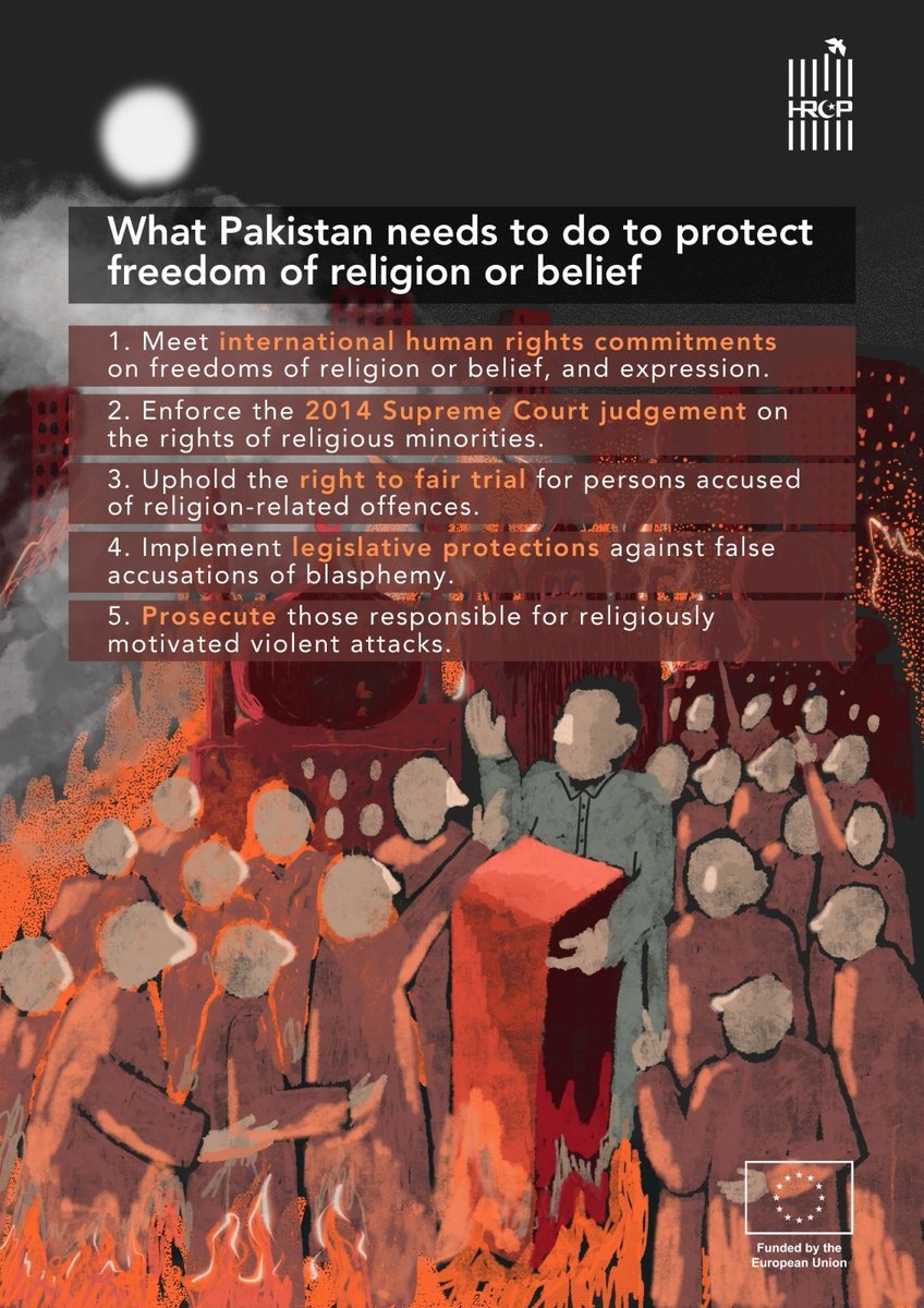 In the wake of the Jaranwala incident, the state must take stringent action to protect Pakistan's religious minorities and sects from pervasive violence and discrimination and uphold international commitments to protect the right to freedom of religion or belief. Read more in…