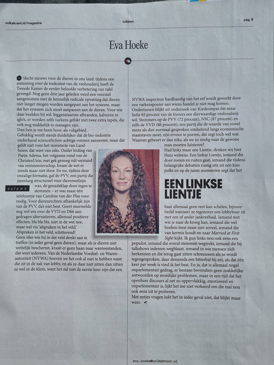 Raak stukkie van @EvaHoeke over de dierenmaffia.