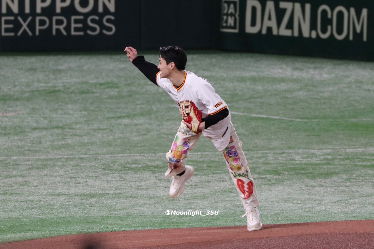 _yon6's tweet photo. 240406 巨人 vs DeNA

#JO1 / #川西拓実 https://t.co/egMXEoAG4M
