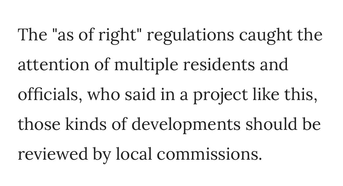 Work Live Ride is the ultimate compromise bill, assuming that objections to the 2023 TOD version were in good faith. Now Westport still has objections—namely that the bill would allow developments that meet a predetermined set of criteria to be built. Constantly moving goalposts.