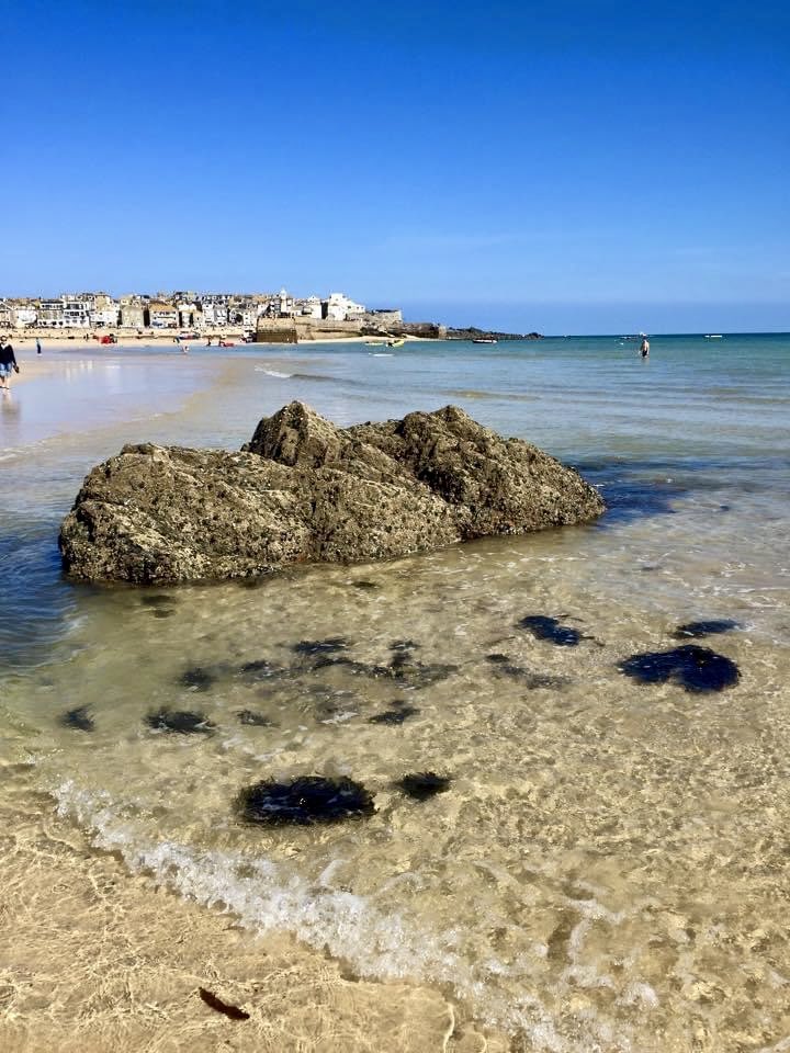 St Ives in calmer spring times #Cornwall #StIves #Beaches