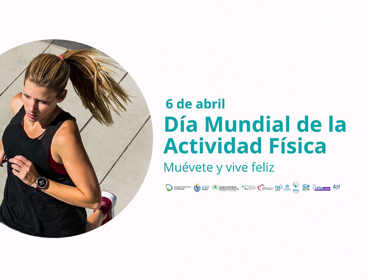 Día Mundial de la Actividad Física Entendemos este día como una instancia fundamental para darle visibilidad e integrar el concepto de la realización de Actividad Física a la vida cotidiana reduciendo conductas sedentarias y resaltando los múltiples beneficios que aporta a toda…