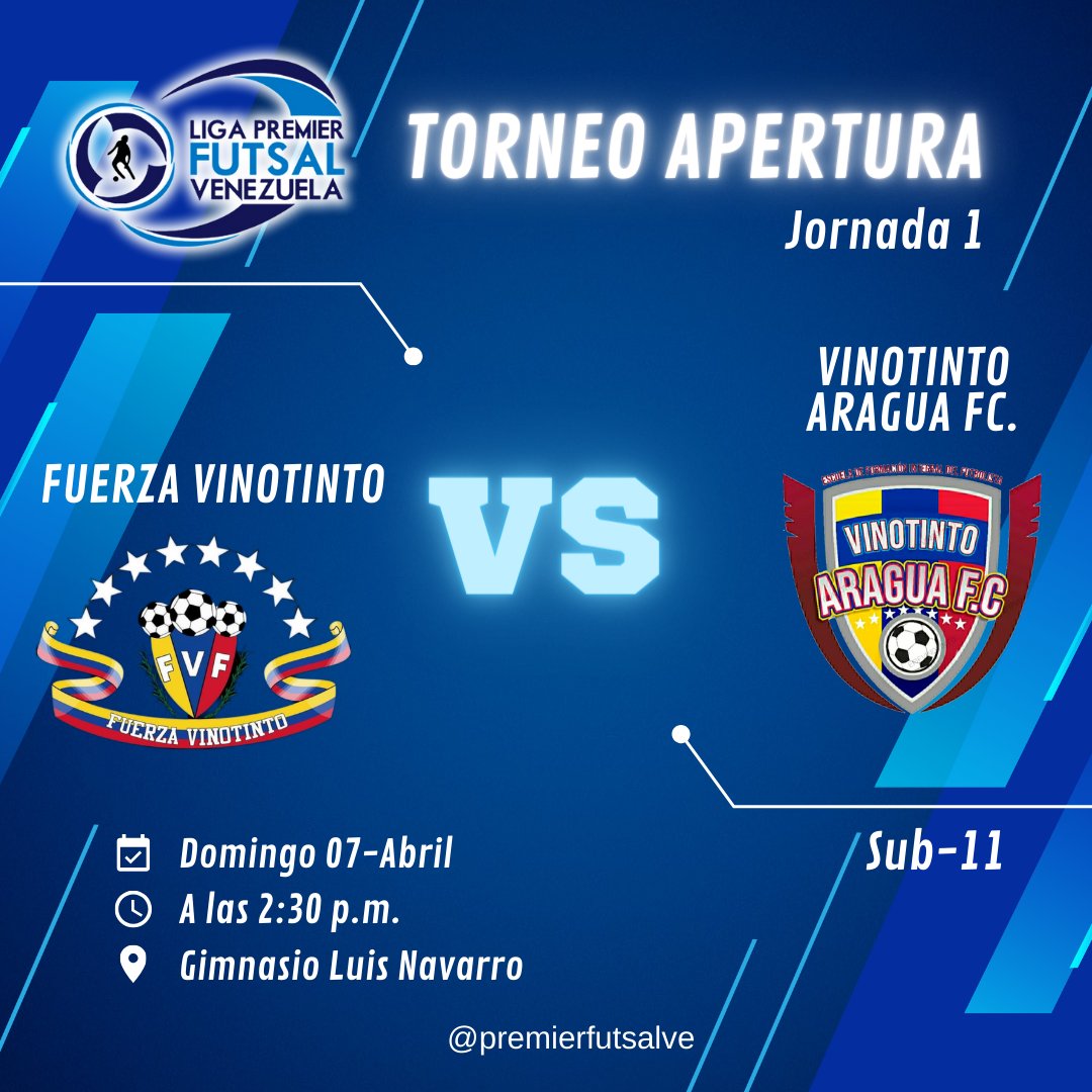 PremierFutsalVe's tweet photo. Y el 🆃🅾🆁🅽🅴🅾 🅰🅿🅴🆁🆃🆄🆁🅰 inicia así👆🏼👆🏼👆🏼👆🏼👆🏼

Mañana domingo 07 / ABRIL a partir de las 8:30 a.m. en el Gimnasio Luis Navarro ¡INICIA LA PASION PREMIER! https://t.co/0o6bMatHzO