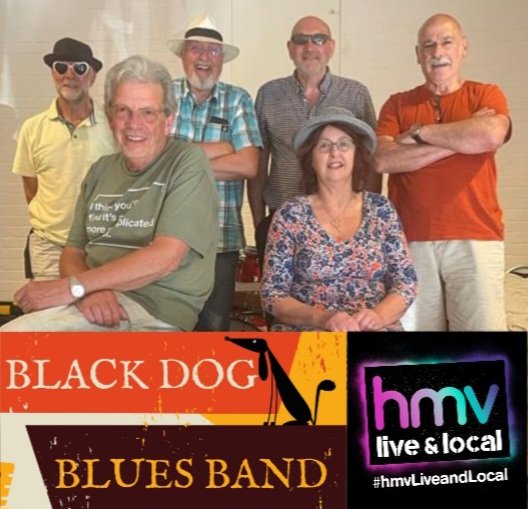 Join us for our next live event 🎶 Saturday 20th April at 1:30pm The BLACK DOG BLUES BAND will be performing a selection of blues covers live in the store. 🎸 #hmvliveandlocal #blues #rock #local #band #Yeovil #music