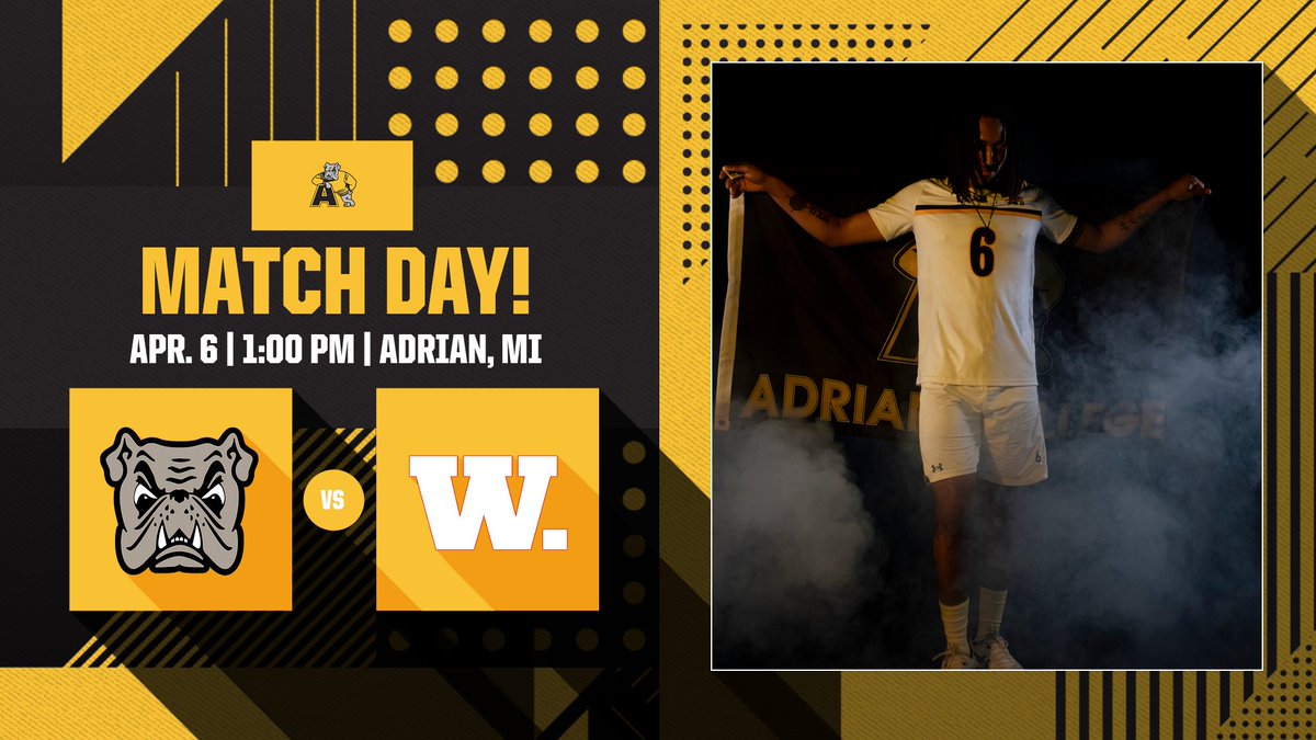 Adrian College Athletics (@adrianbulldogs) on Twitter photo 🚨MATCH DAY!🚨
🏐 <a href="/acmvolley/">acmvolley</a> vs. Wabash
⏰ 1:00 PM
📍 Merillat Sport and Fitness Center
📺tinyurl.com/4wdt8ksh
📊tinyurl.com/2s4byytv
🎟️tinyurl.com/365uhhvv
#d3vb #GDTBAB 🚨MATCH DAY!🚨
🏐 <a href="/acmvolley/">acmvolley</a> vs. Wabash
⏰ 1:00 PM
📍 Merillat Sport and Fitness Center
📺tinyurl.com/4wdt8ksh
📊tinyurl.com/2s4byytv
🎟️tinyurl.com/365uhhvv
#d3vb #GDTBAB