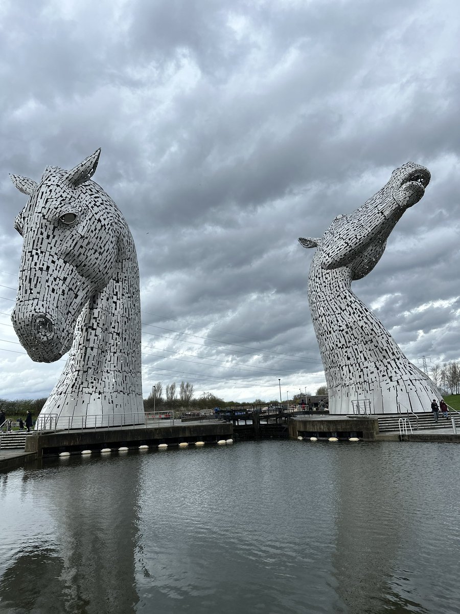 On our way South from travelling the NC500 this past week and stopped off to see these magnificent sculptures in Falkirk.