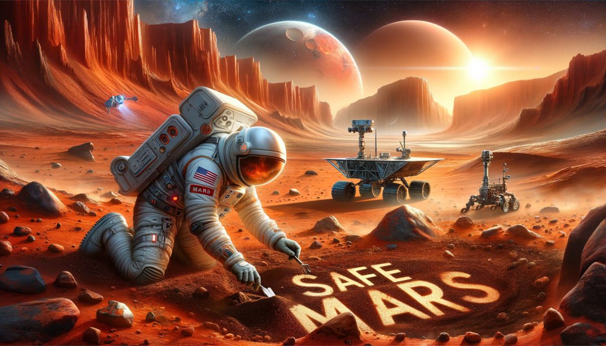 Martians. Join our growing community on telegram to talk about SafeMars and share ur ideas and visions for the project. t.me/safemarssolent…