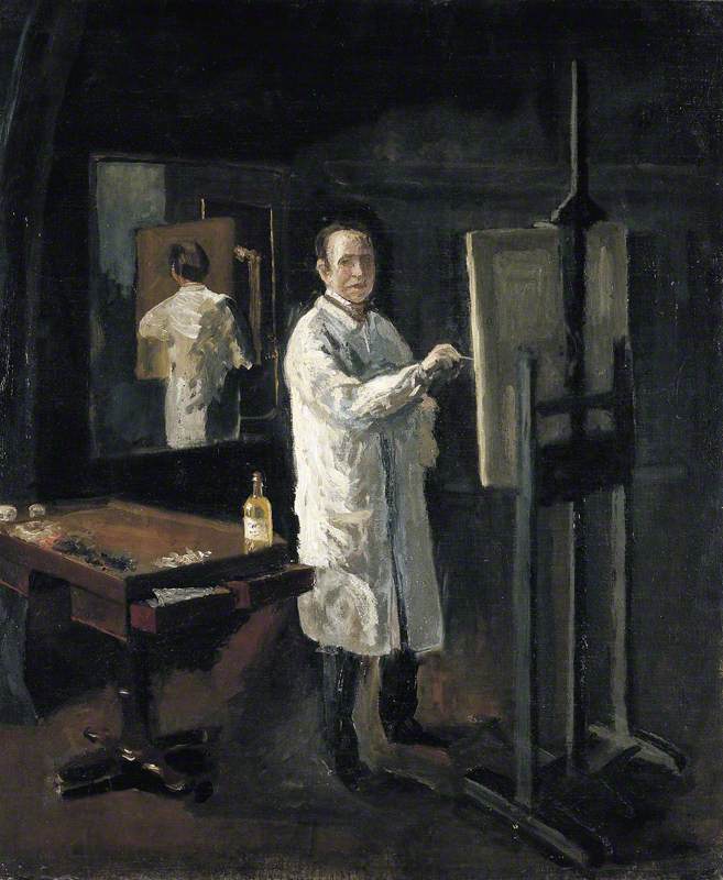 ArmittMuseum's tweet photo. This week's @artukdotorg #OnlineArtExchange honours the work of Sir John Lavery (1856-1941), in honour of @ulstermuseum's exhibition #Lavery On Location 🎨
We've chosen this Lavery portrait of #WinstonChurchill from 1915
Credit: Chartwell, @nationaltrust https://t.co/QT33R6weqN