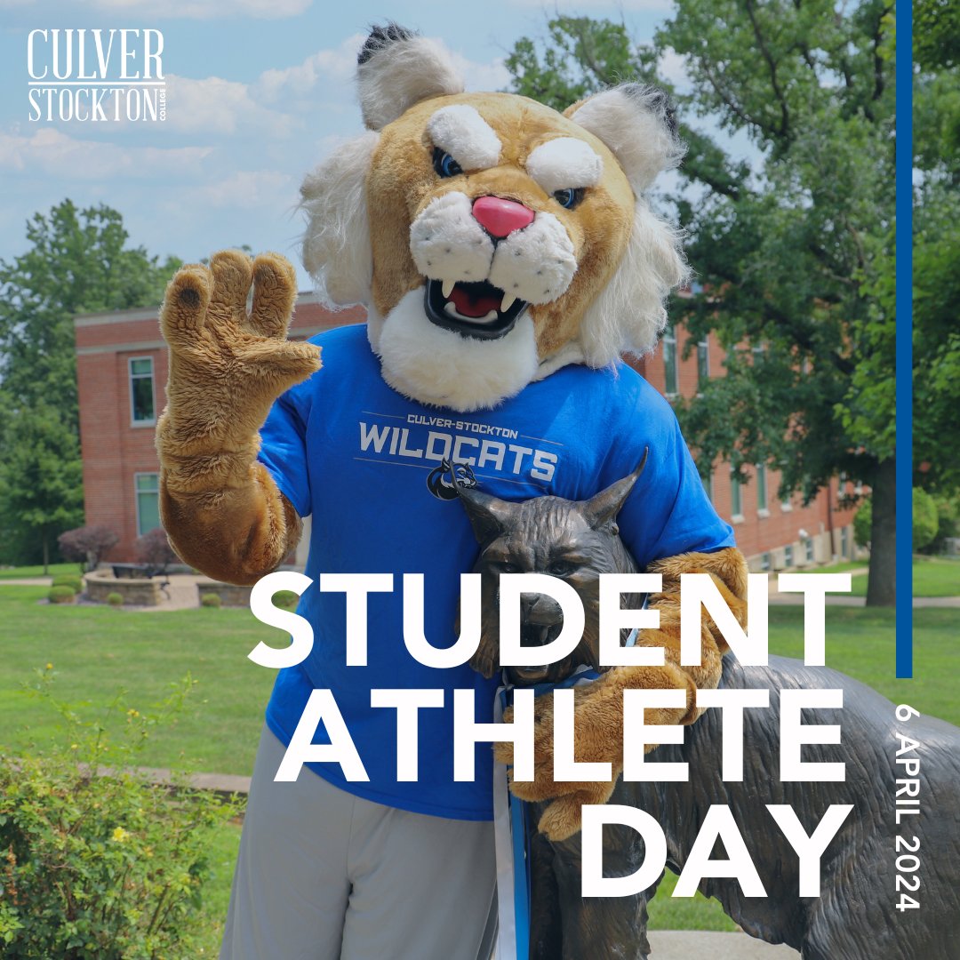 Happy National Student Athlete Day from Culver-Stockton College! We are proud of all the work you do each and every day!