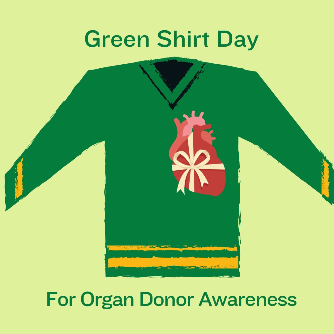 6 years ago today, a bus accident killed 16 people associated with the Humboldt Broncos. One was Logan Boulet, a young man whose organs saved 6 other people.  Have you signed up to save a life? Tomorrow is @GreenShirtDay.  Here's your link: signupforlife.ca