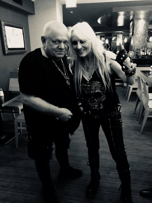 A happy heavy birthday to the #indestructible #German Metal tank, Mr. #Udo #Dirkschneider! 🤘💪❤️🙏 #Love, #Doro #doropesch #conqueress #metaltank #warlock #touchdown #udodirkschneider #allformetal @udoonline #allweare