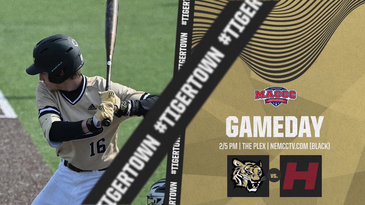 BSB | We’ve reached the final weekend home game of the regular season for <a href="/NEMCCBASEBALL/">Northeast Baseball</a>. 😭 Let’s make it a good day!!

🆚 <a href="/HindsCC_BB/">Hinds CC Baseball</a>
📍 The Plex (Booneville, MS)
🕰️ 2/5 pm
📺 bit.ly/NEBlackChannel
🐯 #TigerTown