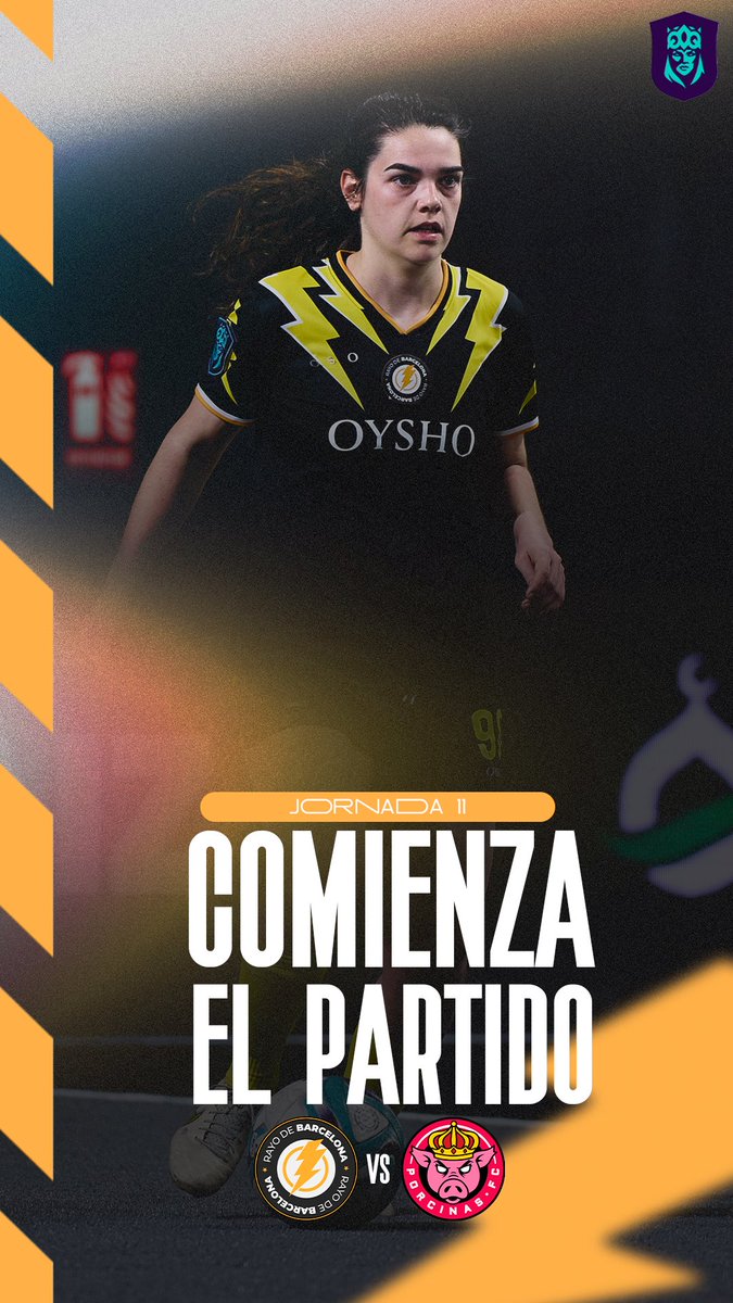 🔥 ¡COMIENZA EL PARTIDO!

🔗 Twitch.tv/Spursito 

¡VAMOS RAYO! ⚡️ #QueensLeagueJ11