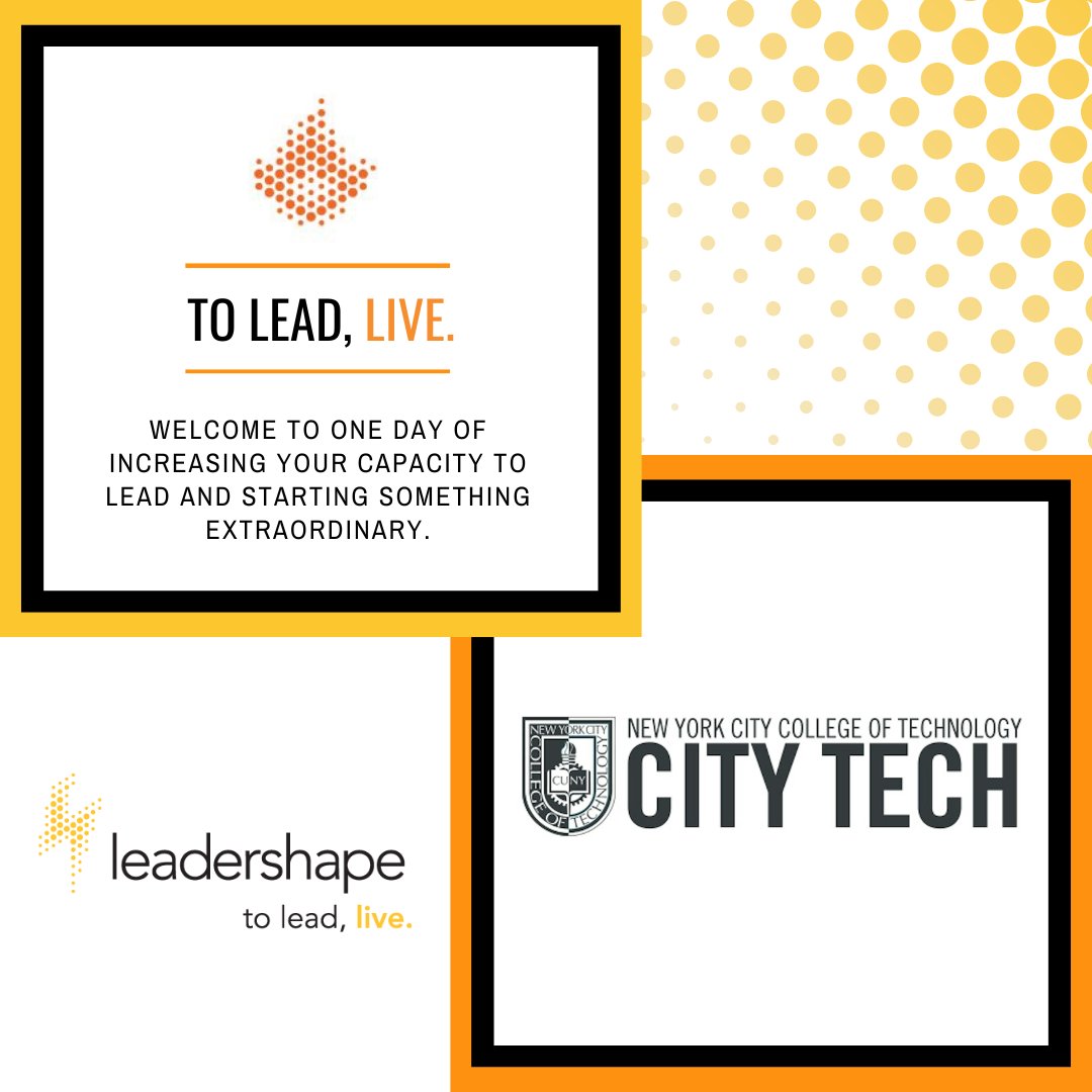 Collaboration at its best! 🤝 We're excited to partner with New York College of Technology for Catalyst. Empowering the next generation of leaders and making a positive impact in our communities. #ToLeadLive