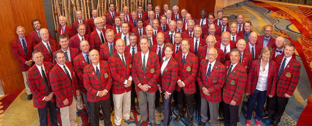 Weekend Fun Fact: @ASGCA members wear red plaid jackets made from Ross tartan. This tartan was adopted in 1973 as a tribute to honorary 1st president Donald Ross. Scottish clans are typically identified by their distinctive tartan patterns; Ross hailed from Dornoch, Scotland.