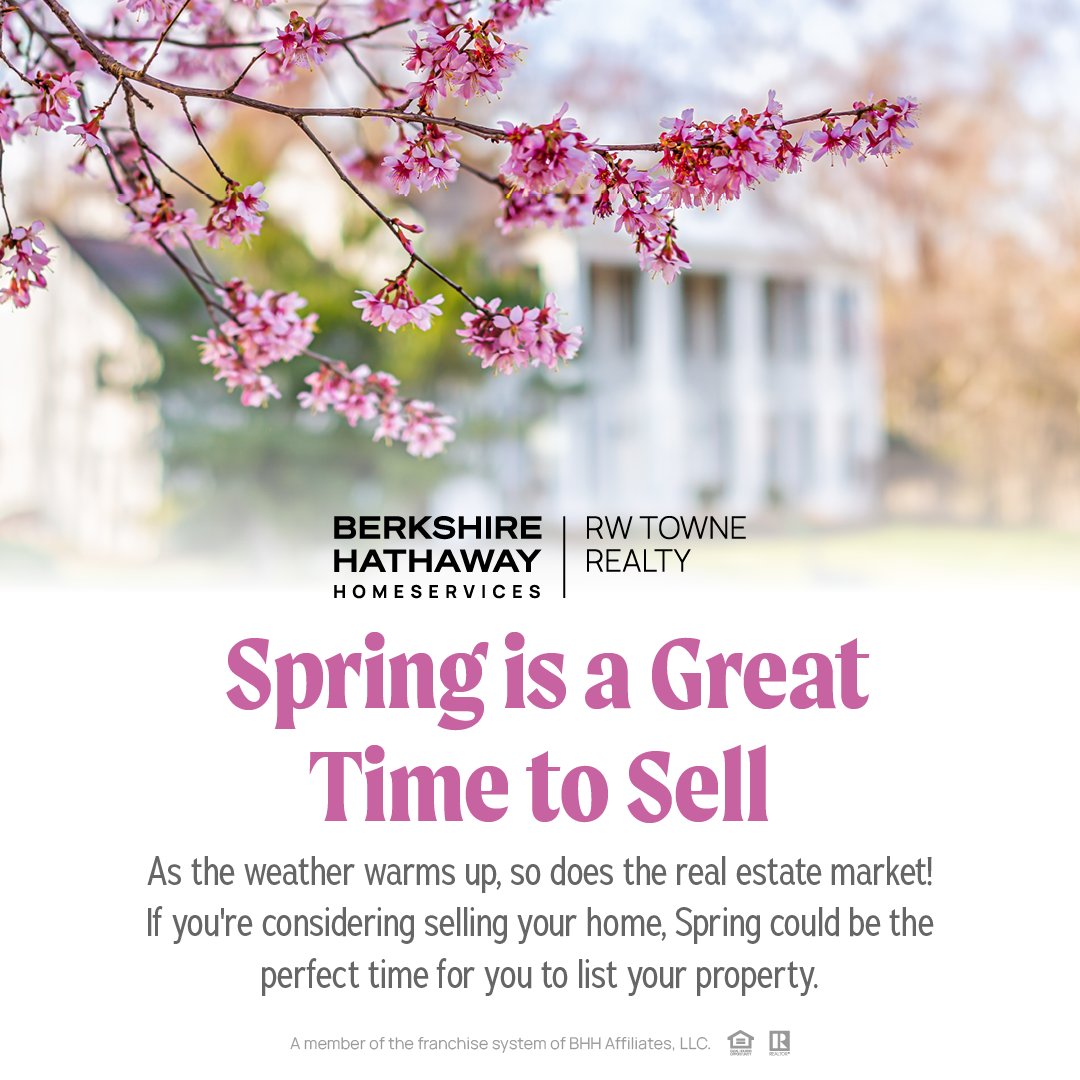 If you or someone you know wants to understand how and when to sell your home, then give me a call today! There is never a BAD time to sell your home!
#brendasellshome #BHHSRWTOWNE #Realtorlife