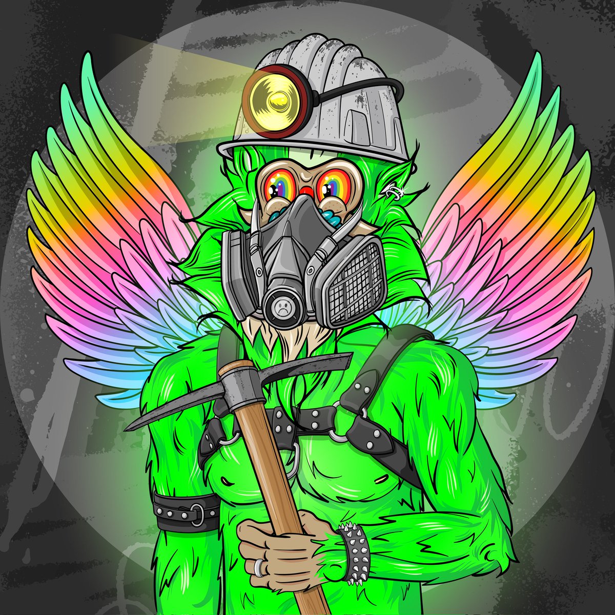 Here's a Drill because the <a href="/TheMandrillz/">The Mandrillz NFT ™️💤</a> deserve to be seen