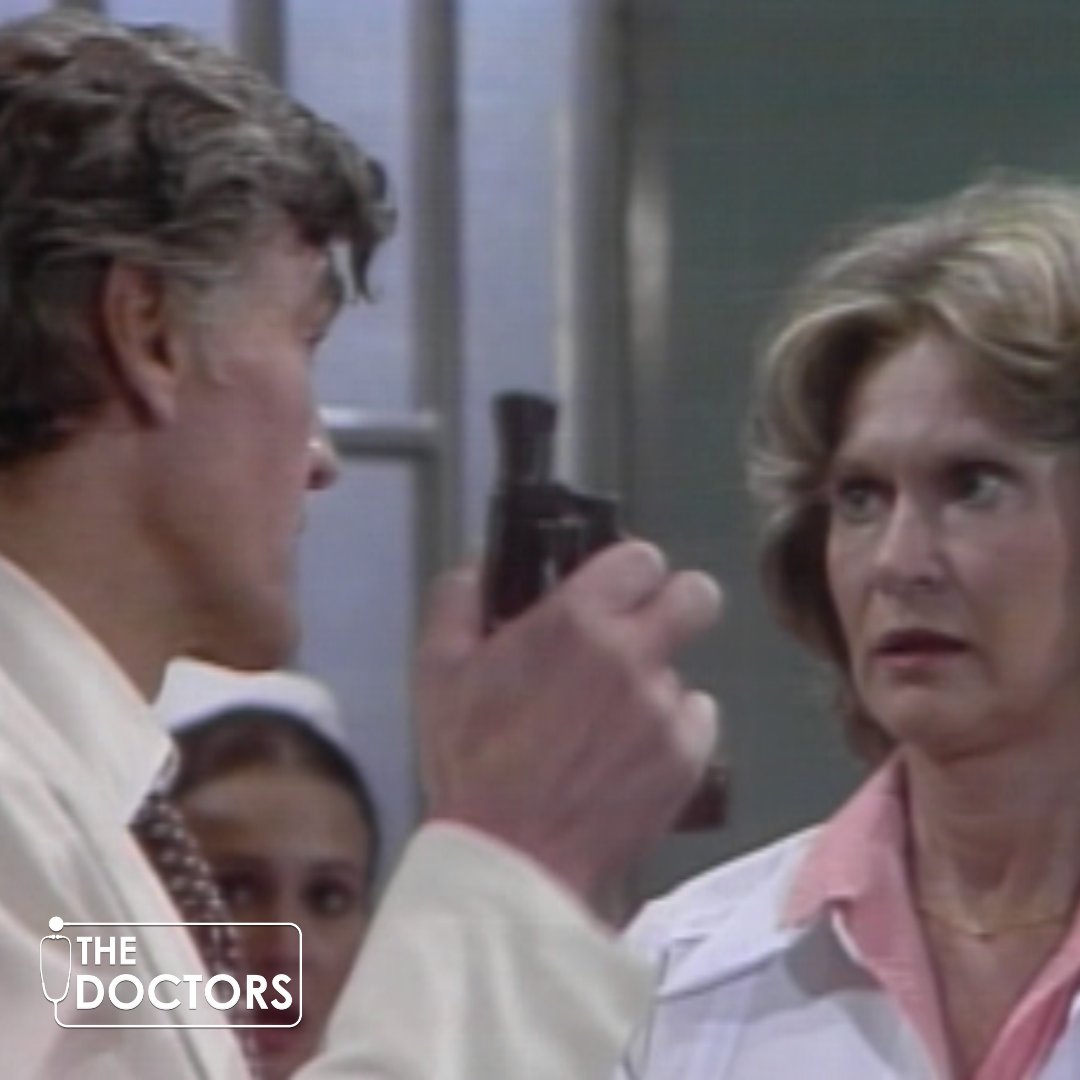 watch_doctors's tweet photo. There's a hostage situation at Hope Memorial! Jack arrives to check on Ashley, Shelly overhears a plot, and Matt is told to stall the cult leader!
Watch the 1980 episodes of The Doctors at 2pm ET on @watchretrotv from August 4th - 7th. #RetroDoctors #SoapOpera #watchthedoctors https://t.co/PefrvaKEXt