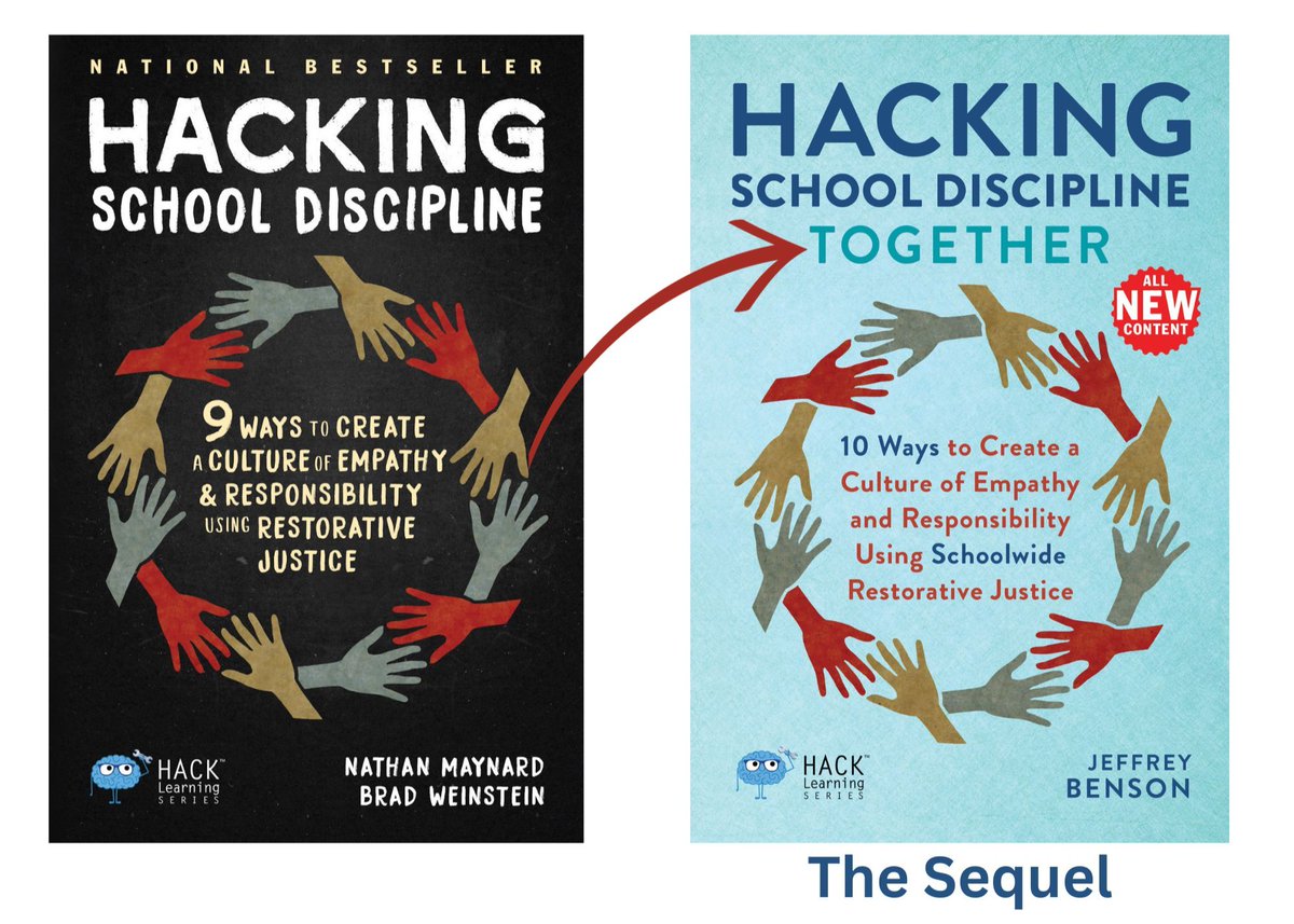 Transform your school's culture and foster empathy, responsibility, and collaboration among students and staff with this groundbreaking sequel to the international bestseller, Hacking School Discipline. 🔗 buff.ly/495nLOy #RestorativeJustice #SchoolCulture