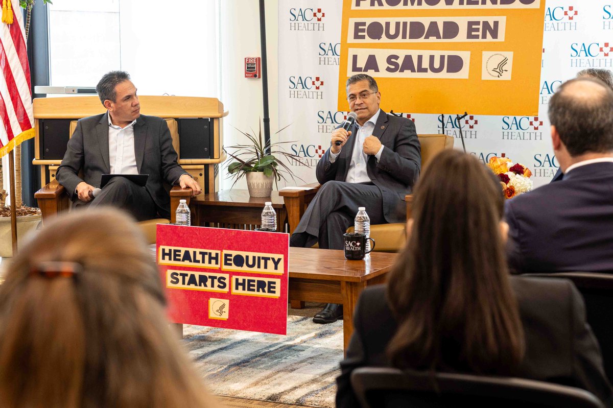I joined @RepPeteAguilar at SAC Health – where HHS has invested millions of dollars to help them provide community dental, pediatric, & pharmacy care. In San Bernadino & across the country, health care is being recognized as a right for all, not just a privilege for the wealthy.