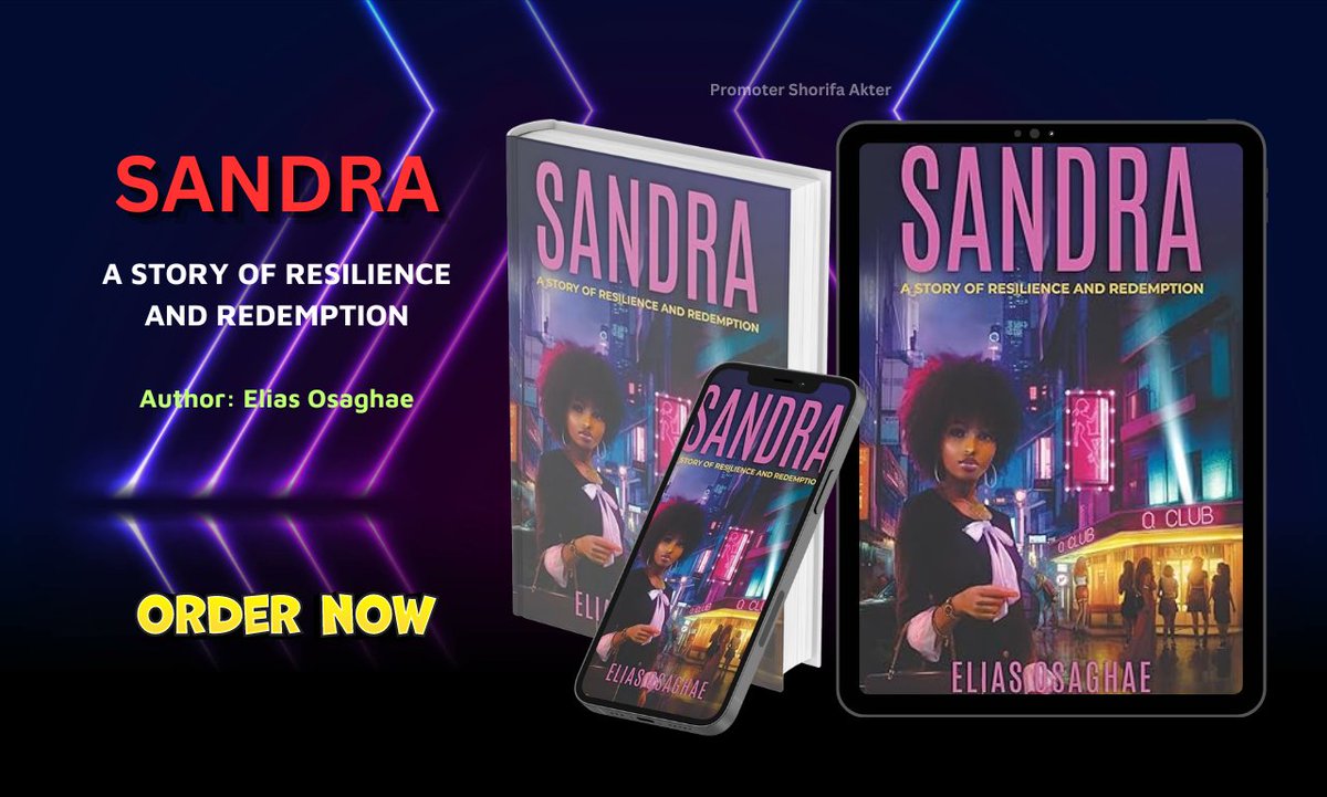 shorifa0574's tweet photo. ✅SANDRA: A STORY OF RESILIENCE AND REDEMPTION 📷Author: Elias Osaghae 📷https://t.co/dXFzxKWz9f #amazonbook #amazonkindlebook #ebook #Fictionbook #amazonfiction #Sandrabook #astoryofresilienceandredemption #books #amazon #booklovers #ebookpromotion #kindle #fiction https://t.co/5iXYuyO5dQ