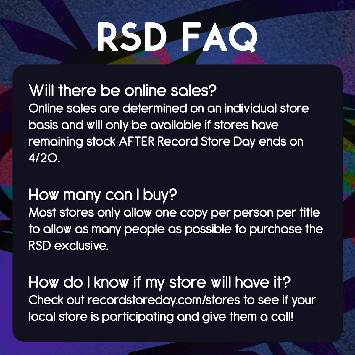 HEY ATINY! Here’s what you need to know about Record Store Day! 🎶

Check recordstoreday.com/stores to see if your local record store is participating!

#RSD2024 #RSD24 #Recordstoreday2024 #RSD_KpopArtistOfTheYear_ATEEZ #ATEEZ