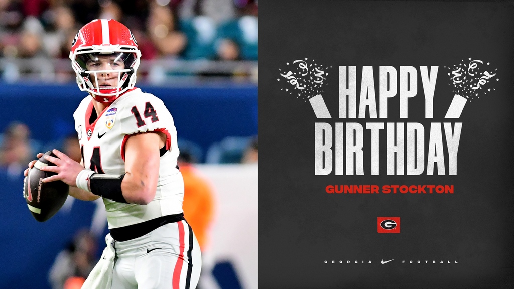 Happy Birthday, <a href="/GunnerStockton/">Gunner Stockton</a> !!

#GoDawgs