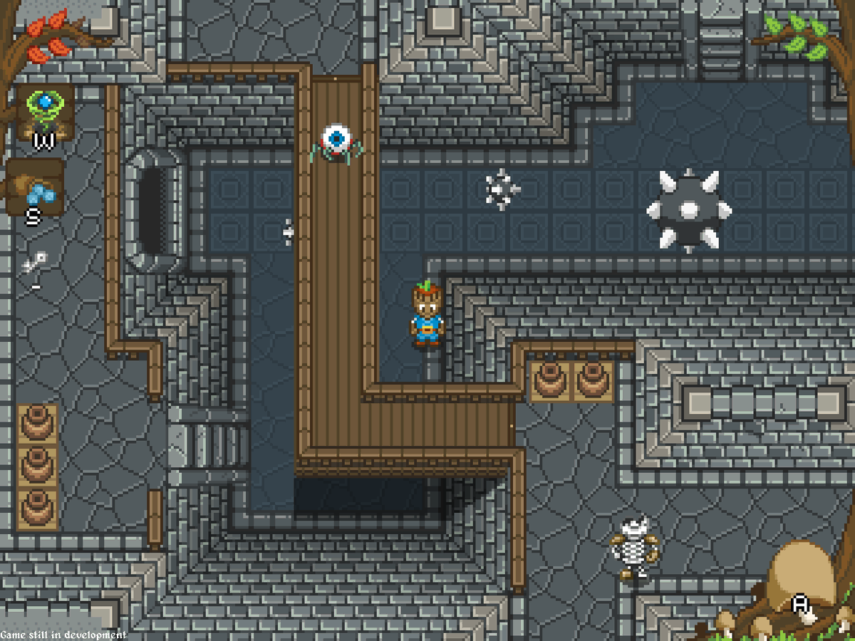 HornofBalance's tweet photo. JUST 24 HOURS left to help 'Horn of Balance' get funded on Kickstarter!

(Link in my profile)

It's a Zelda-like features 12 (!) non-linear dungeons, and much much more.

These teasers show only a fraction of the free demo dungeon.

#screenshotsaturday #indiedev #leveldesign https://t.co/SNCOwKouln