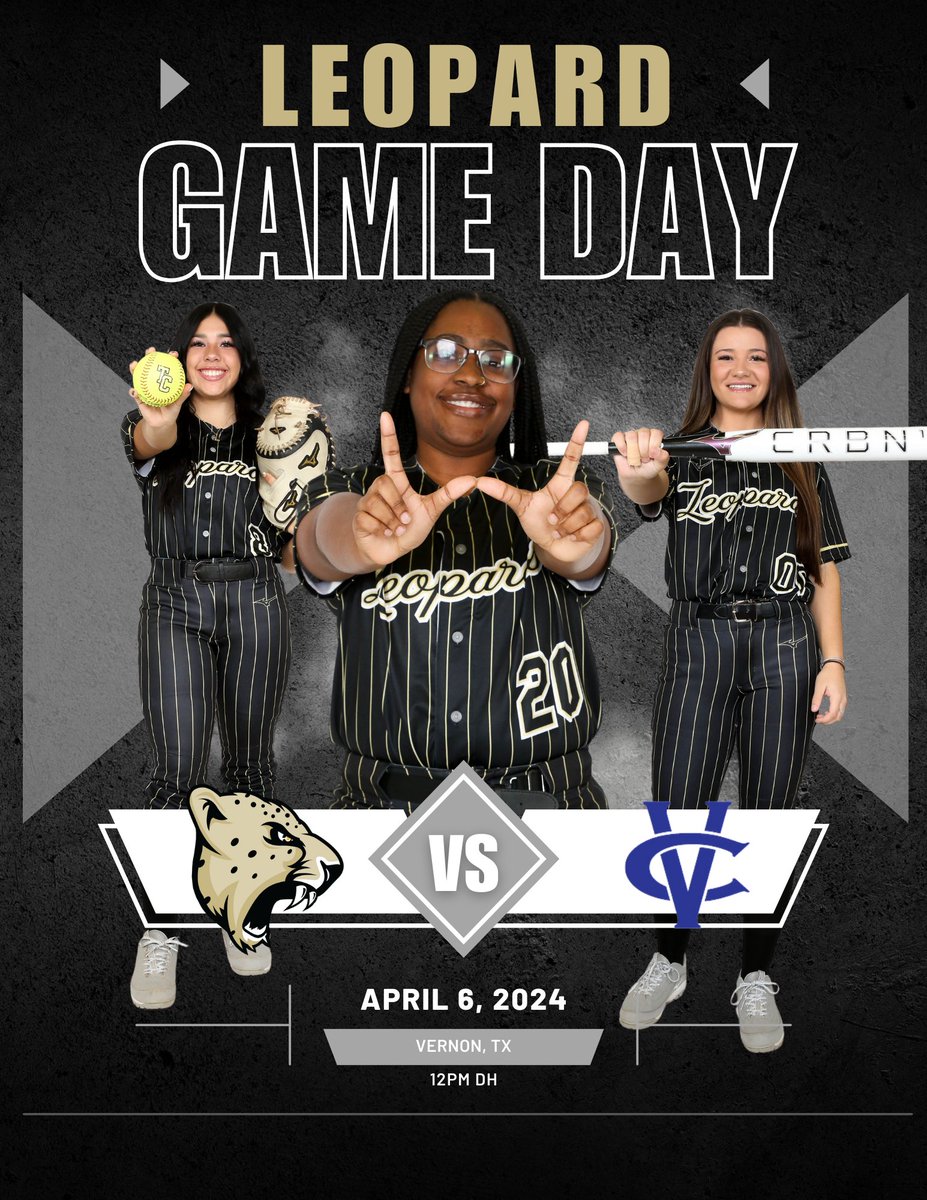 🔒LOCK IN LEPS🔒 ‼️GAME DAY‼️ 🆚Vernon 📍Vernon, TX 🕰️1⃣2⃣:0⃣0⃣PM DH 📈gc.com 📺@VCSoftball (YouTube) #YahLeps