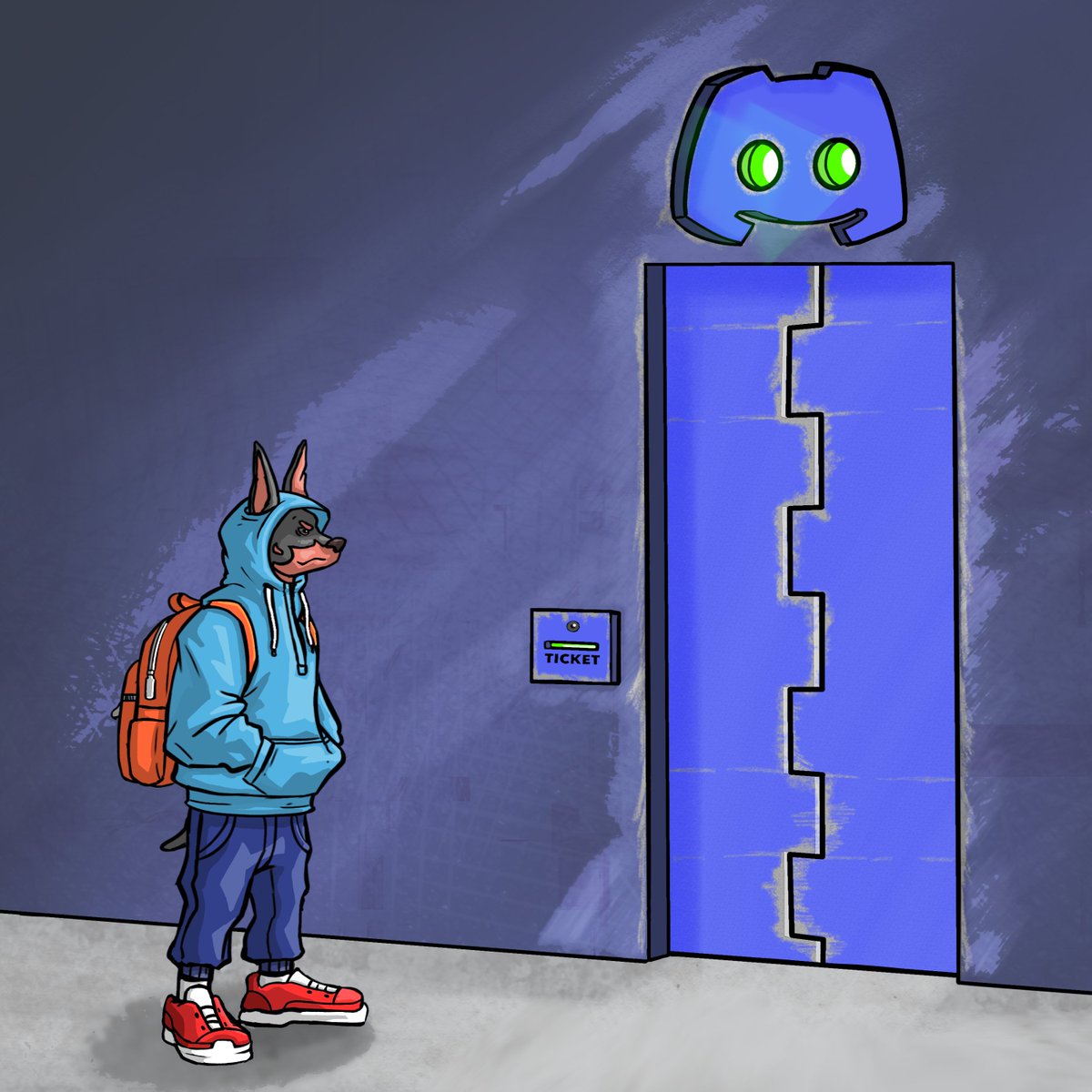 Our discord's big moment is tomorrow!🔥 

Get your ticket ready, K9!

You know what to do to get early access, Like + RT! 👇