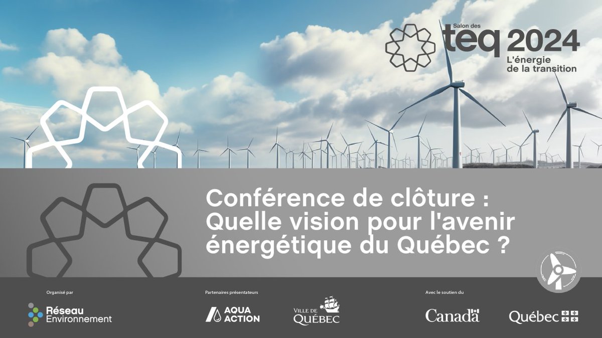 ÉVÉNEMENT 📆 ⚡ Quelle vision pour l'avenir énergétique du #Québec? Lauriane Déry, cheffe, affaires publiques et communications pour le Canada chez Boralex, explorera cette question au Salon des TEQ de @Reseau_Envt RV le 17 avril prochain! 🔗 bit.ly/4aJN7BM