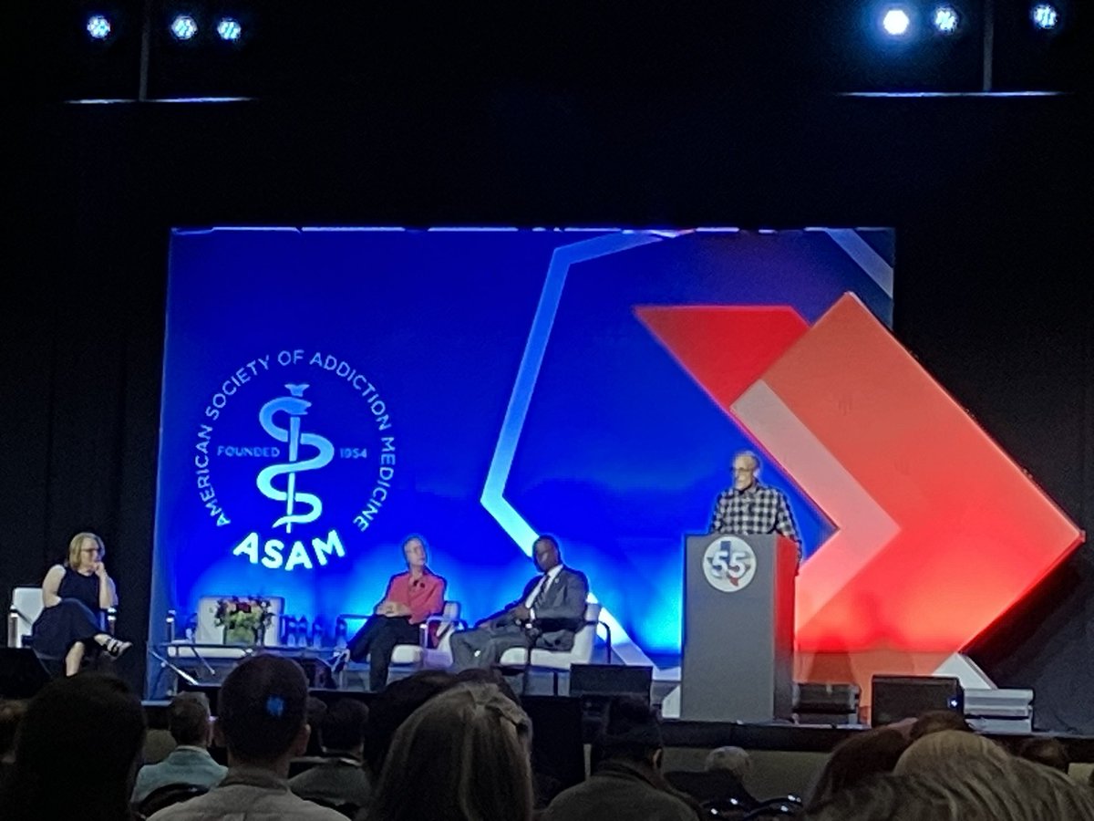 RNBluthenthal's tweet photo. @sciencenotheism centering the experience of methadone patients at @ASAMorg #asam2024 during keynote on need OTP regulations. https://t.co/PFpX54e0dF