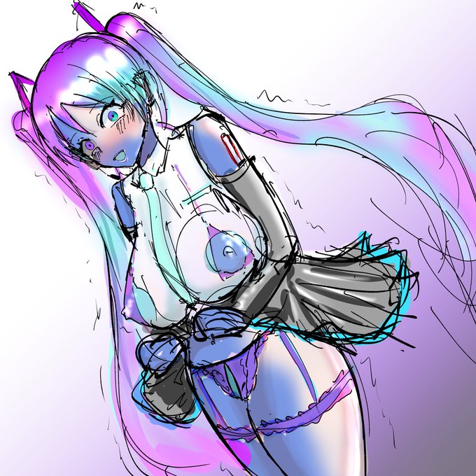 ミクが変わるとこ見てて、マスター♡ 