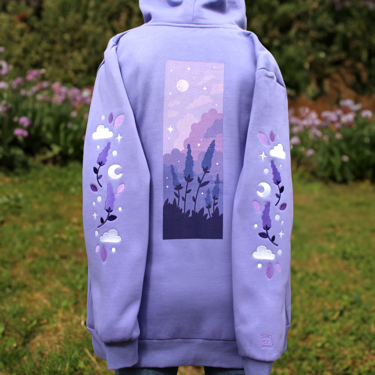 lavender moon zip-up 💜🌙🪻 dropping April 12th ✨