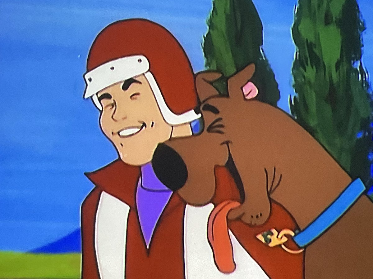 It’s @MarkHamill and Scooby Doo!