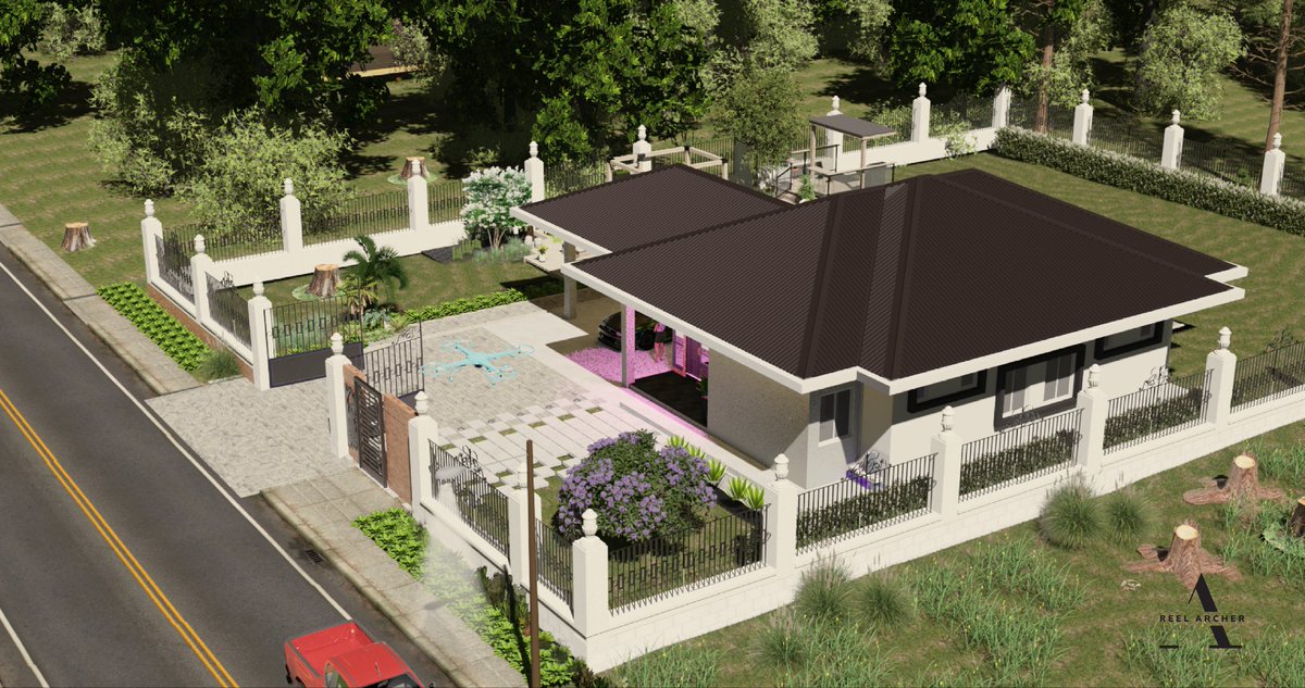 reel_archer's tweet photo. Welcome to the Serene retreat, a minimalist two-bedroom bungalow.The design concept is centred around simplicity and connection to nature.
#architecture 
#minimalism https://t.co/mFlKx8VTmf