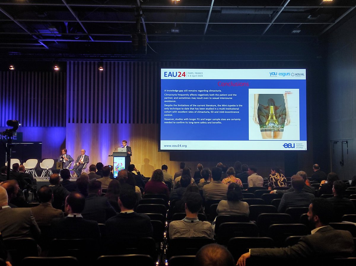 Guglielmo Mantica (@manticagu) on Twitter photo Great talk by @FChierigo who probably is currently the worldwide key opinion leader on climacturia and #minijupette 👏💦 #EAU24 <a href="/EAU_YAURecon/">EAU YAU: Trauma & Reconstructive Urology</a> Great talk by @FChierigo who probably is currently the worldwide key opinion leader on climacturia and #minijupette 👏💦 #EAU24 <a href="/EAU_YAURecon/">EAU YAU: Trauma & Reconstructive Urology</a>