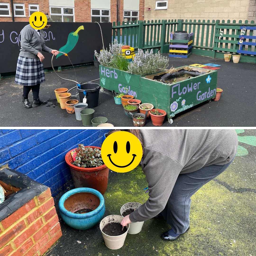 Our students have been doing a brilliant job in ensuring our sensory garden is ready for the summer term. They have been planting and watering our flower garden to ensure that it is blooming to welcome in the summer months ☀️ #sensorygarden #riverstonschool #SEND #SEMH #SEN
