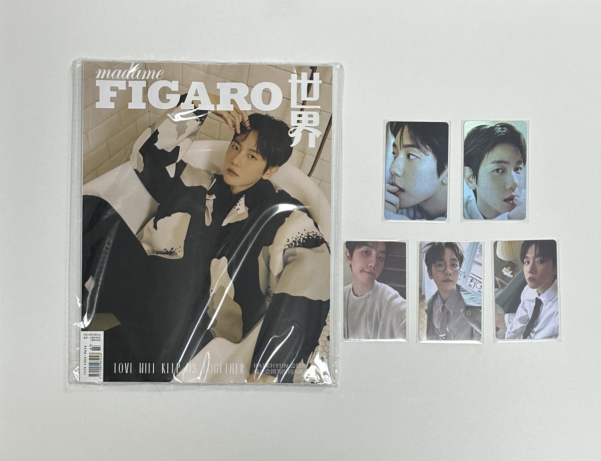 백현 피가로 포카가 의도치 않게 너무 많은 이슈로
간만에 여는 #RT + #Follow 이벤트 😉

A형 잡지 + 포카 5종

배송비 부담 가능하신 분만 참여 부탁드려요!
(국내 거주자 한정)

당발은 4/11일에 하겟읍니다 ✌🏻