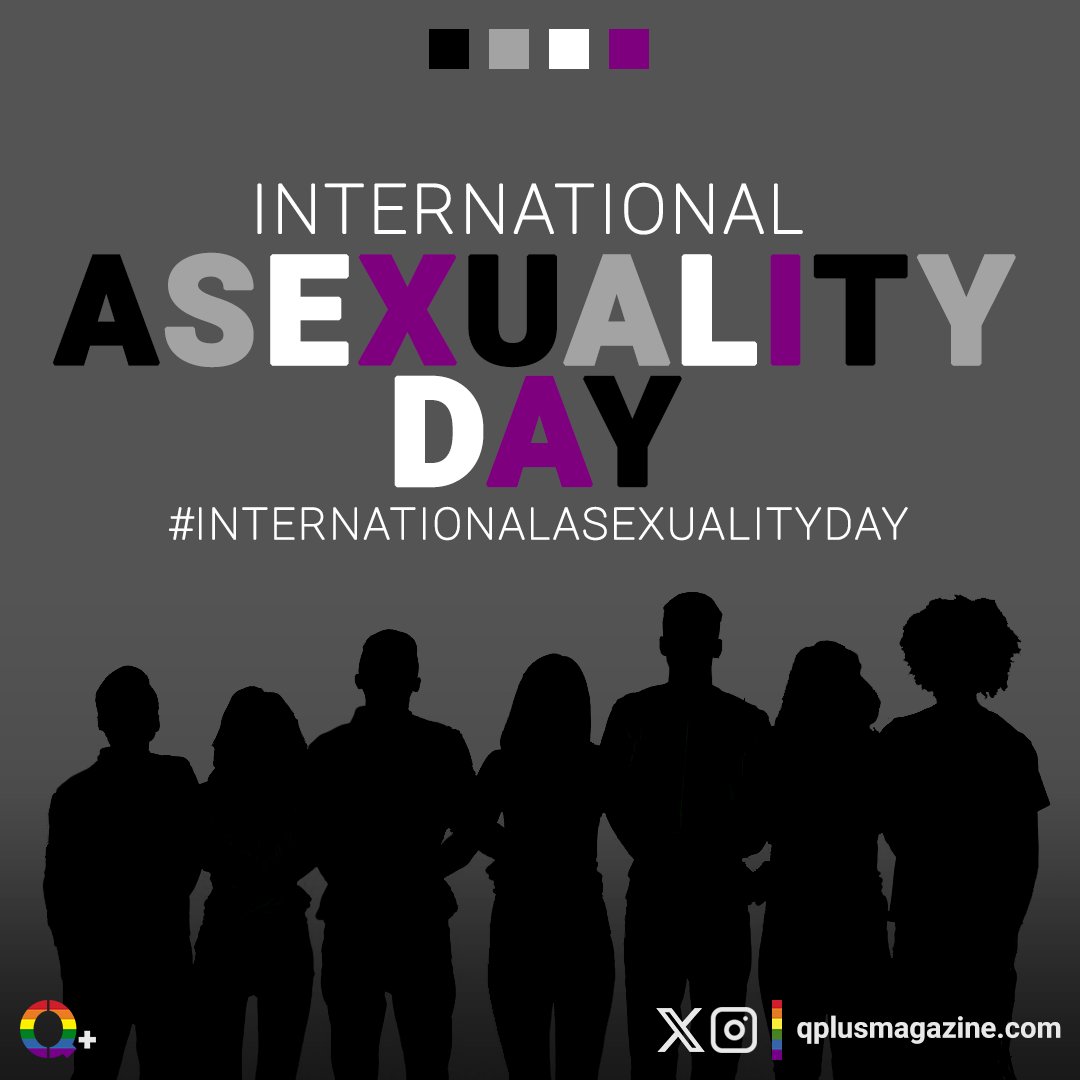 Happy International Asexuality Day! Today and every day, let's honor and uplift the voices of our ace friends and family. Your identity is valid, you are seen, you are loved. 🖤🤍💜 #InternationalAsexualityDay