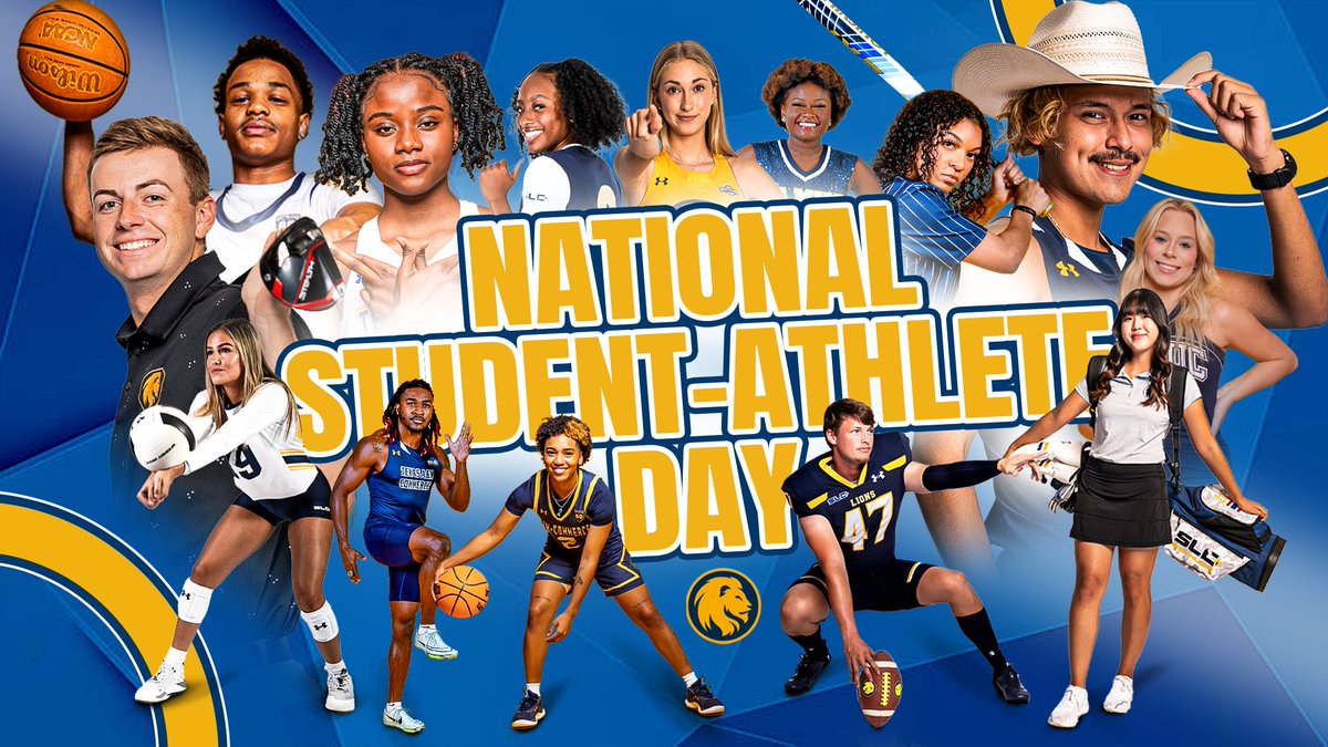 HAPPY NATIONAL STUDENT-ATHLETE DAY! Today, we celebrate each and every student-athlete at @tamuc! #GoLions #StudentAthleteDay