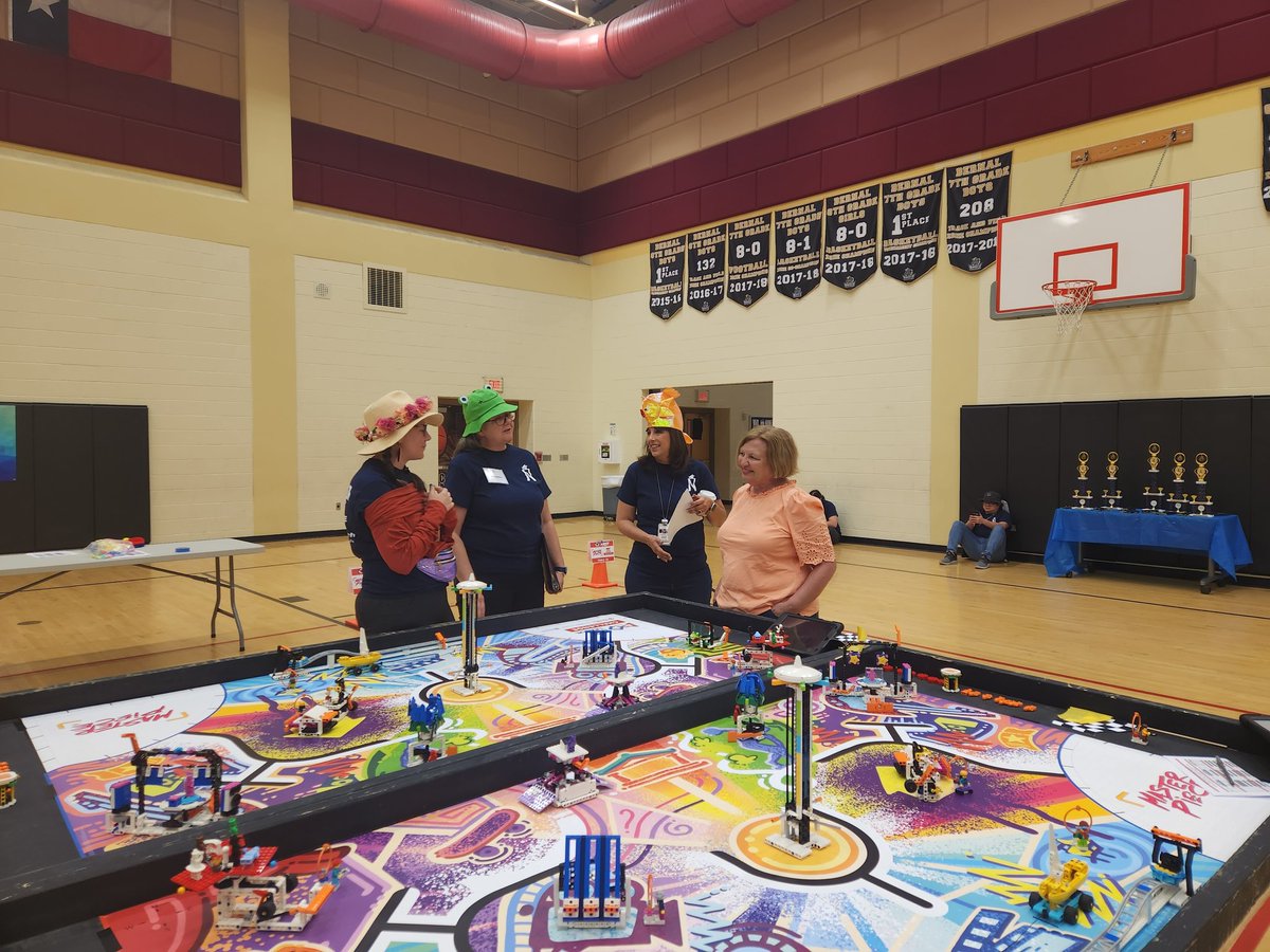 Robotics Championship for <a href="/nisd/">Northside ISD</a> is today!!! <a href="/NISDElemScience/">NISD Elem Science</a>