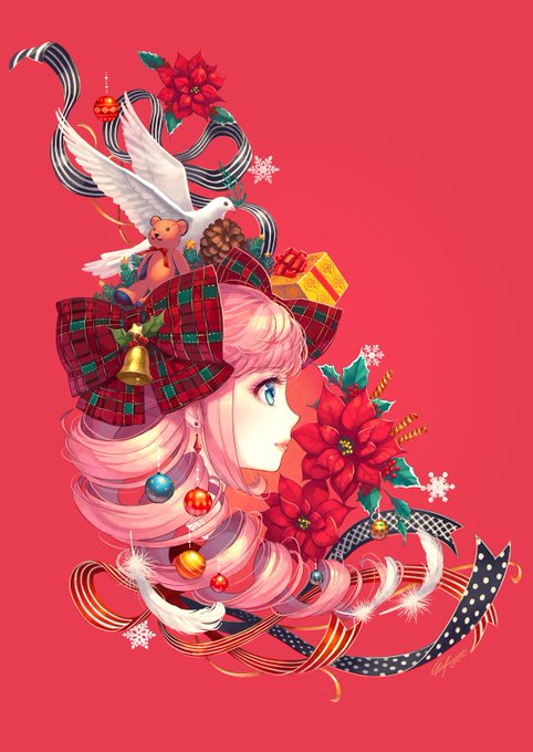 「メリークリスマス リボン」のTwitter画像/イラスト(新着)