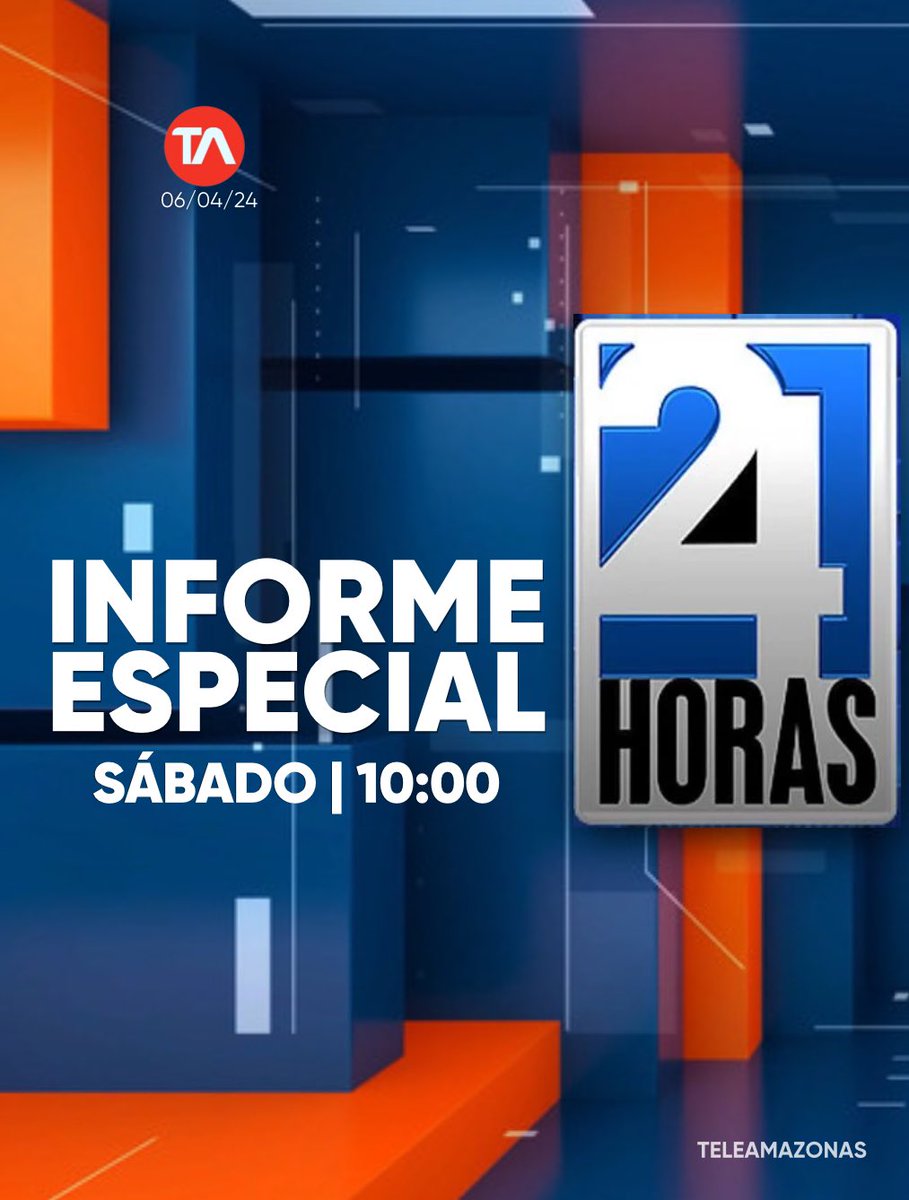 #ATENCIÓN | En minutos, un informe especial del Noticiero #24Horas con toda la información sobre la detención y traslado a la cárcel del exvicepresidente de Ecuador Jorge Glas, tras la incursión policial en la Embajada de México en Quito.

Sábado, a las 10:00, por Teleamazonas