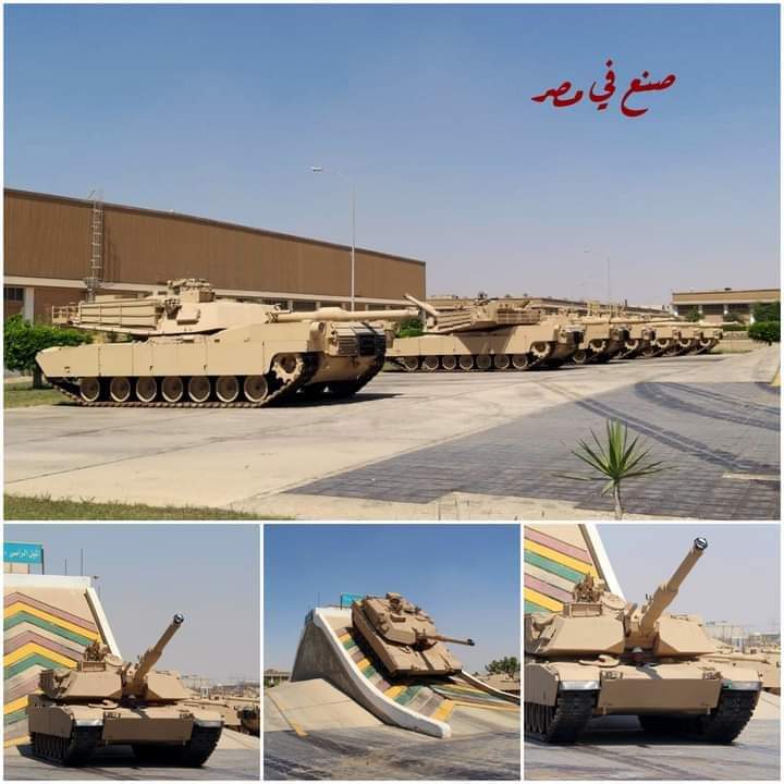 صنع فى مصر ....... الدبابة ابرامز M1A1 ( الامريكية ) ودبابة القتال الرئيسية فى الجيش المصرى تصنع حاليا  فى مصنع ٢٠٠ الحربى وتعتبر مصر هى الدولة الوحيدة التى منحتها الولايات المتحدة ترخيص تصنيعها