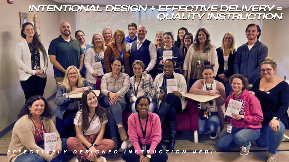 I can't say enough about this group of teachers from @Centennial_SD  who embraced EDI to the fullest. Looking forward to hearing about the impact its had on your students. #EDI #DifferentiationbyDesign #blendedlearning