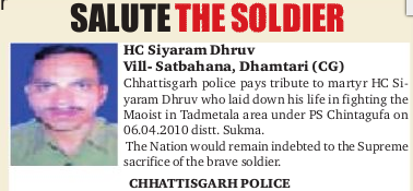 CestMoiz's tweet photo. #ObituaryOfTheDay
No #AdarshLiberal will shed tears for this man, ever, or for the thousands like him that have fallen fighting Naxals / Maoists.
In fact they cheer on his murderers .. https://t.co/QGqEnwAfWj