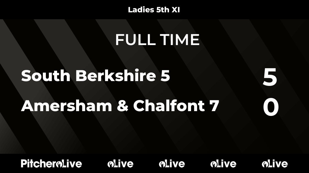 FULL TIME: South Berkshire 5 5 - 0 Amersham &amp; Chalfont 7
#SOUAME #Pitchero
southberkshirehockeyclub.org.uk/teams/29097/ma…